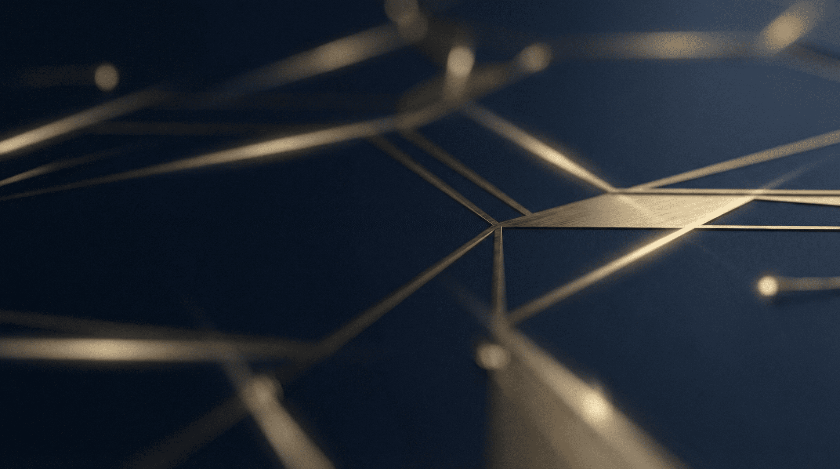 Abstract luxury technology background in navy blue and gold